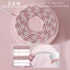 Dây nhảy trẻ em hạt mềm chống rối, tay cầm silicone êm, dài 2.8m có thể điều chỉnh
