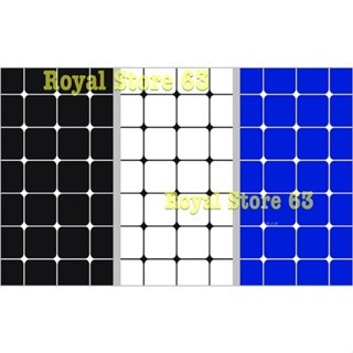Decal Trắng, Đen, Xanh Biển (Caro) Dán Bể Cá Cảnh (Cao 60cm)