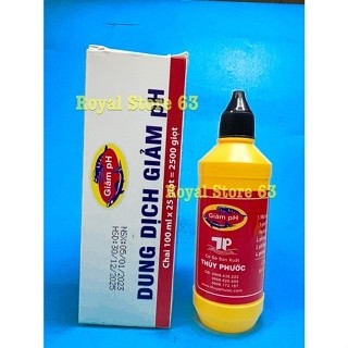 Dung dịch giúp giảm PH nước cho bể cá Thủy Phước (Chai 100ml)