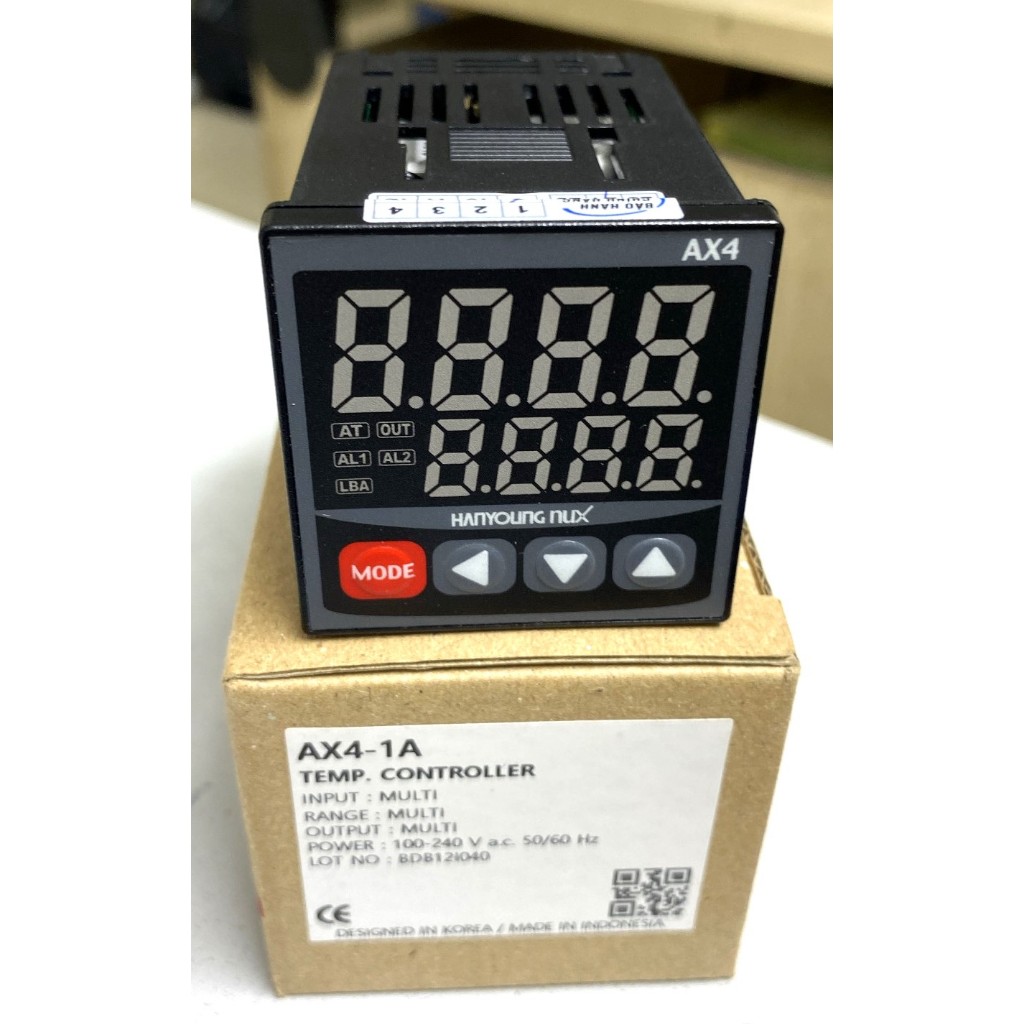 ( Hanyuong) Đồng hồ điều khiển nhiệt độ đầu vào đa năng ,PID, AX4-1A ...