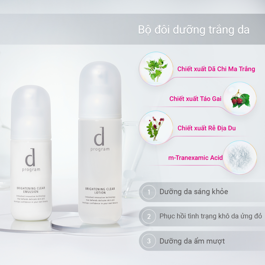 Ảnh Sữa dưỡng trắng cho da nhạy cảm Dprogram Microbiome Brightening Clear Emulsion 100ml 4