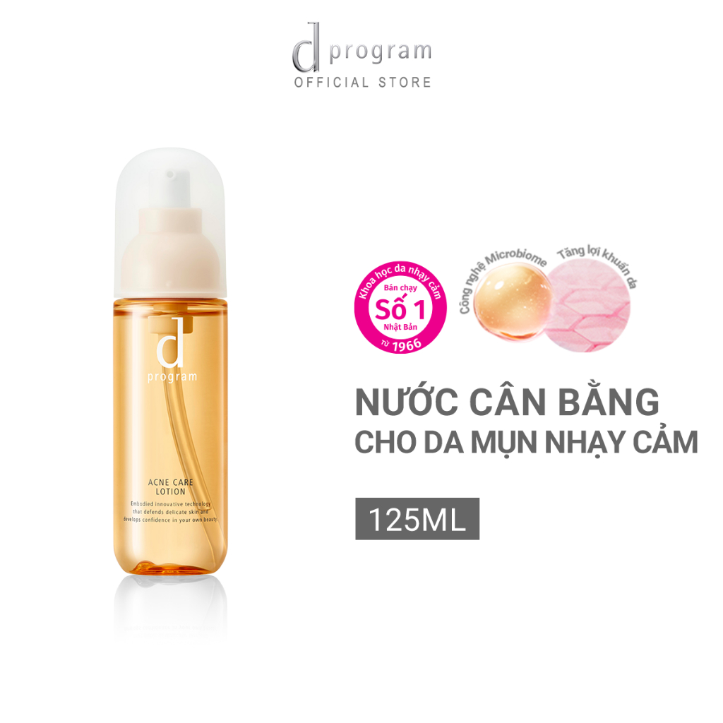 Ảnh Nước cân bằng cho da mụn Dprogram Microbiome Acne care Lotion 125ml 2