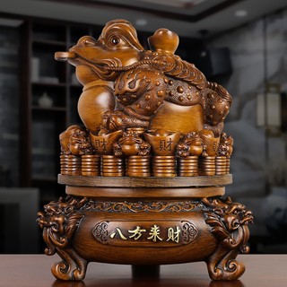 Tượng Cóc 3 chân, Tượng Thiềm thừ, Cóc ngậm tiền vàng, Tượng phong thủy, Decor Trang trí nhà cửa, Quà tặng ý nghĩa SUNNY