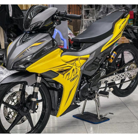 Tem rời EXCITER 155 mẫu mx kinh cao cấp chất liệu in 3 lớp PPF chống nước không phai màu.