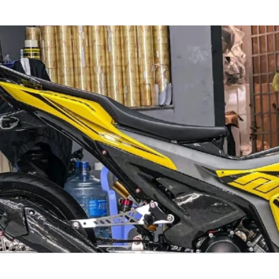 Tem rời EXCITER 155 mẫu mx kinh cao cấp chất liệu in 3 lớp PPF chống nước không phai màu.