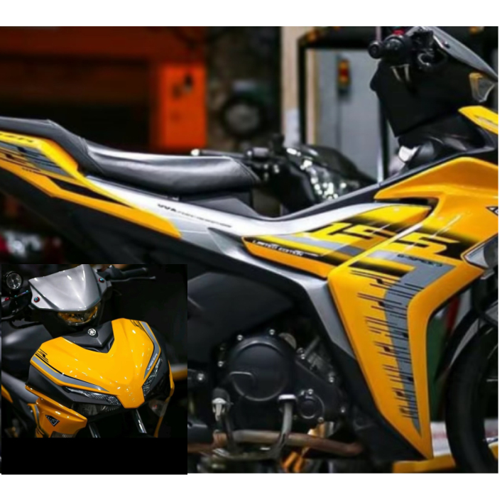 Tem rời EXCITER 155 mẫu y16zr cao cấp chất liệu in 3 lớp PPF chống nước không phai màu.