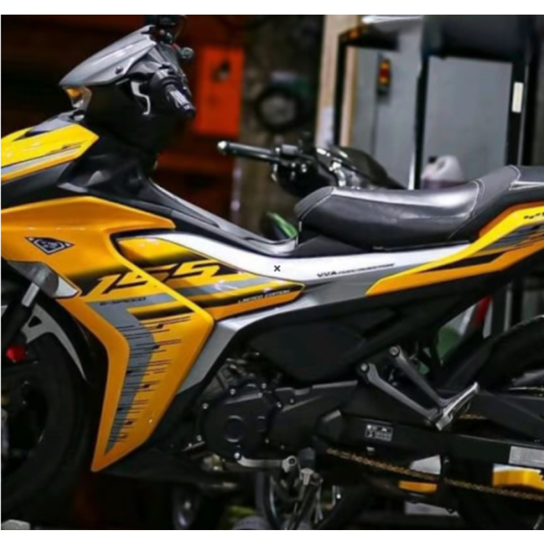 Tem rời EXCITER 155 mẫu y16zr cao cấp chất liệu in 3 lớp PPF chống nước không phai màu.