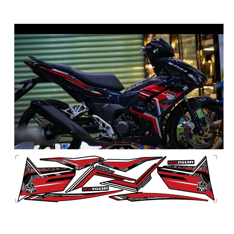Tem rời WINNER X V3 cao cấp chất liệu in 3 lớp chống nước không phai màu.