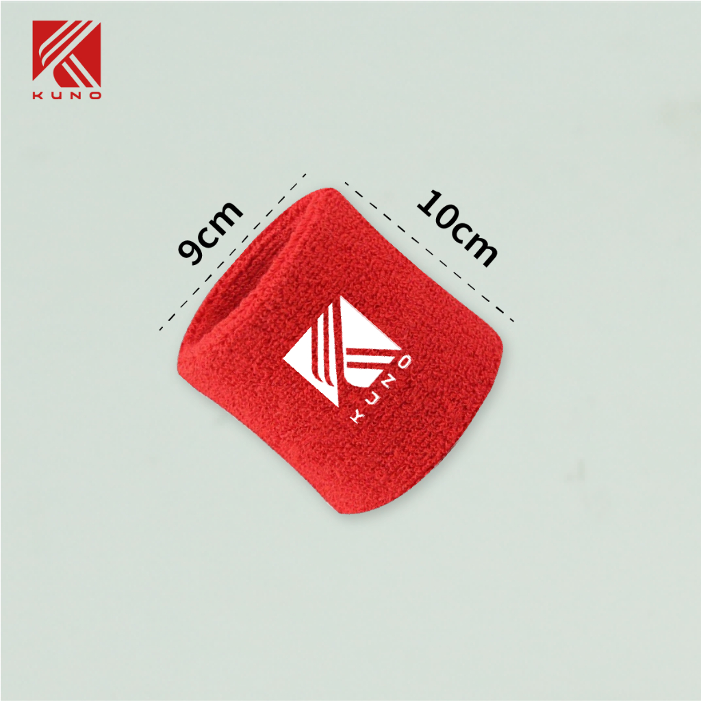 Ảnh Băng Đô Cổ Tay KUNO Mềm Mại Thoáng Khí Thấm Hút Mồ Hôi Tốt 3