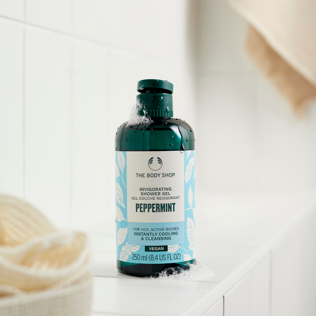 Ảnh Sữa Tắm Tinh Dầu Bạc Hà Peppermint Invigorating Shower Gel 250ML The Body Shop 1