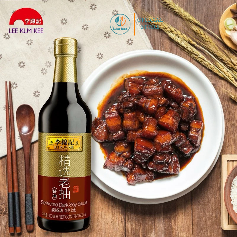 Hắc Xì Dầu Đặc Biệt Lee Kum Kee (Chai 500ml) - Hàng Nội Địa Hong Kong, Tạo Màu Đẹp Cho Món Kho, Xào Luka Food