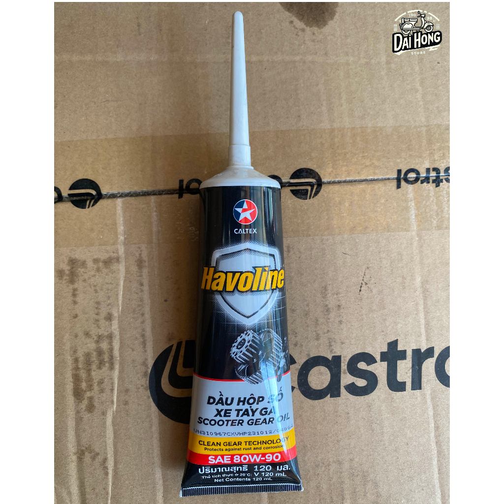 NHỚT LÁP TAY GA CÁC LOẠI SHELL, MOTUL, CASTROL, HAVOLINE 80W90 120ML ...