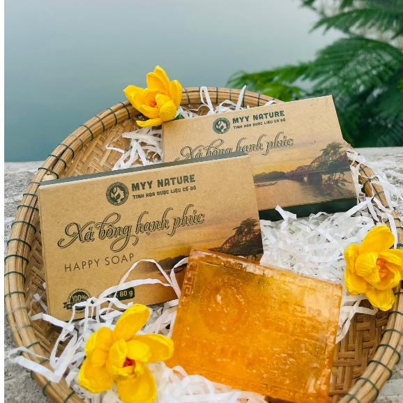 Xà bông sinh dược May Mắn - Hạnh Phúc Myy Nature - thành phần tự nhiên, an toàn không hóa chất