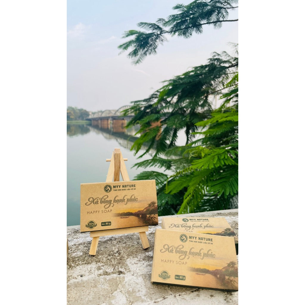 Xà bông sinh dược May Mắn - Hạnh Phúc Myy Nature - thành phần tự nhiên, an toàn không hóa chất