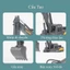 Đồ chơi mô hình xe xúc bánh xích cao su quay 360 độ bằng nhựa ABS cứng cáp, di chuyển linh hoạt, nhiều màu