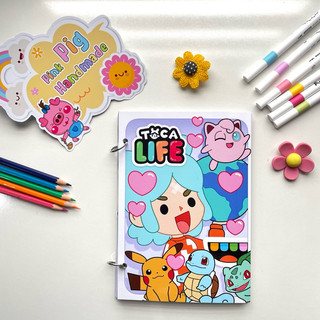 Đồ chơi Vòng quay thời trang Tocaboca - Búp bê giấy Pighandmade
