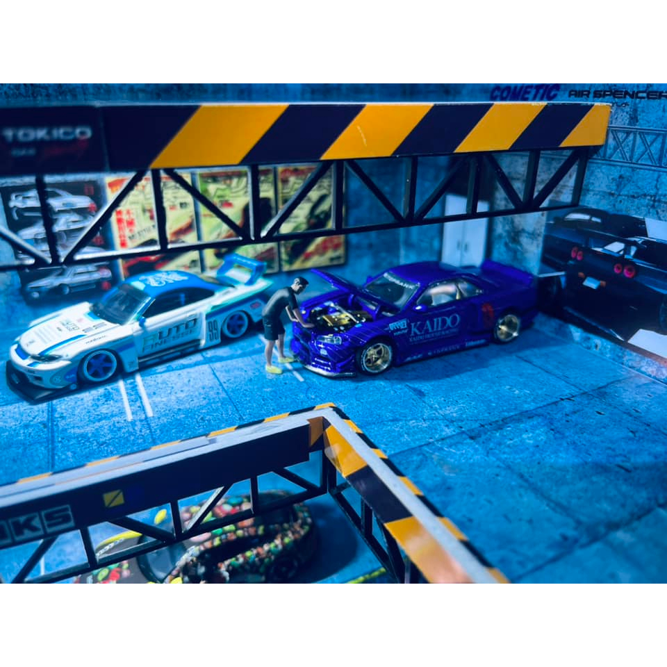 Garage đỗ xe 2-3 tầng 1/64