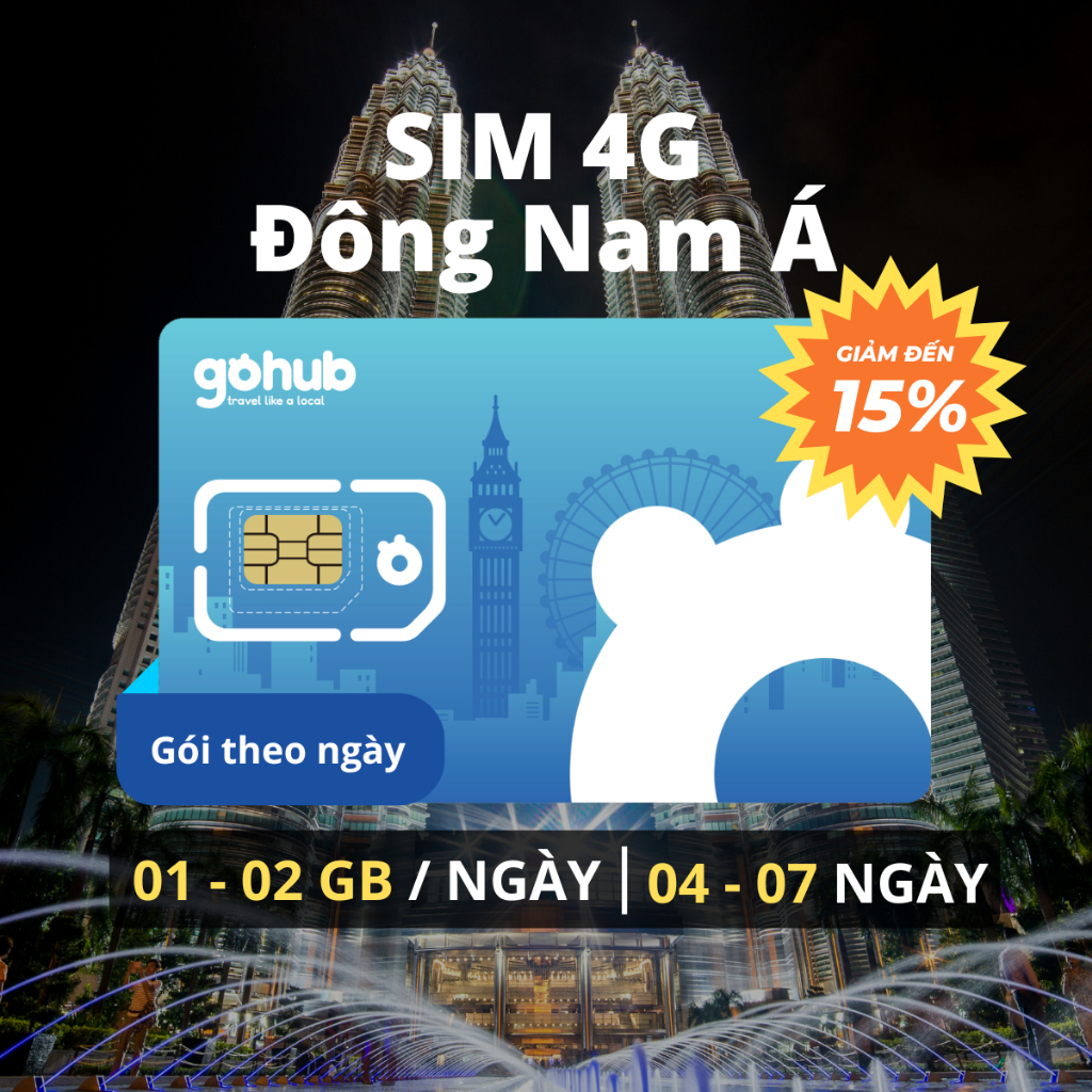 [GOHUB] SIM 4G du lịch Đông Nam Á (Singapore, Malaysia, Thái Lan ...