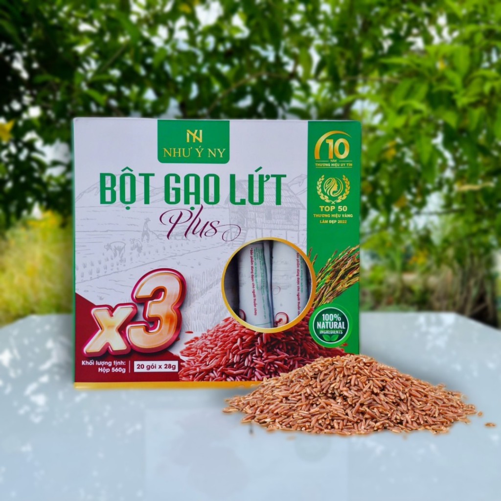 Ảnh Bột Gạo Lứt X3 Plus  - Như Ý Ny Bột Gạo Lứt Giảm Cân Như Ý- Giảm Cân Sau Sinh - Lợi Sữa - An Toàn 3
