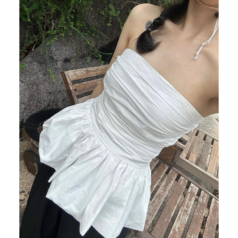 ÁO QUÂY LINEN MIR TOP
