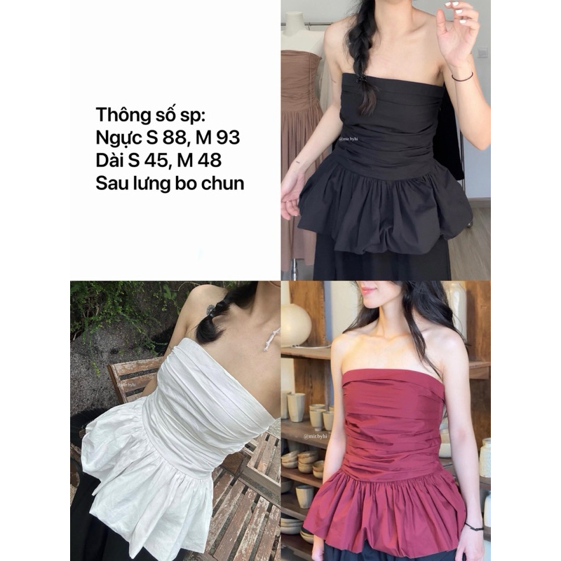 ÁO QUÂY LINEN MIR TOP