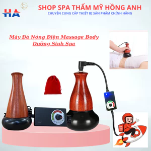 Máy Đá Nóng Điện Massage Body, Máy Đả Thông Kinh Lạc, Sử Dụng Trong Spa Dưỡng Sinh Cá Nhân Tại Nhà.