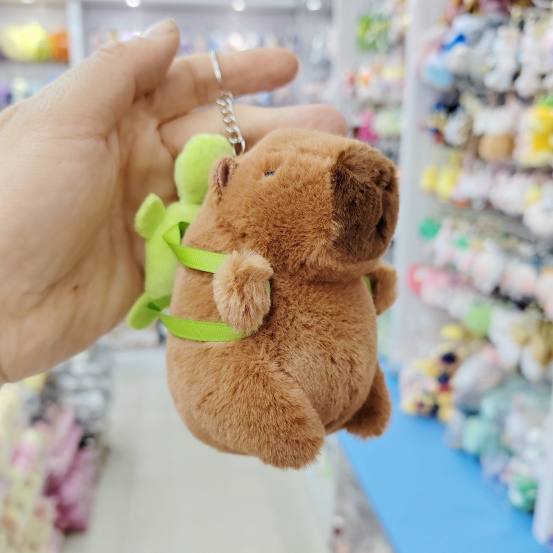 Capybara Thú Nhồi Bông Đeo Balo Rùa móc Chìa Khoá Gấu Bông capybara Làm Quà Tặng Sinh Nhật | Shopee Việt Nam