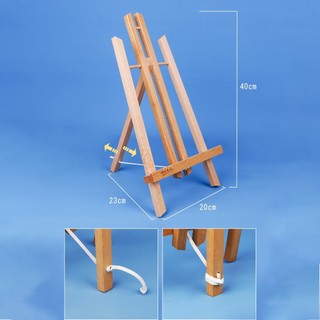 [Hỏa tốc HCM] Giá Vẽ Trưng Bày Để Bàn Mont Marte - Mini Display Easel Beech - Small/Medium