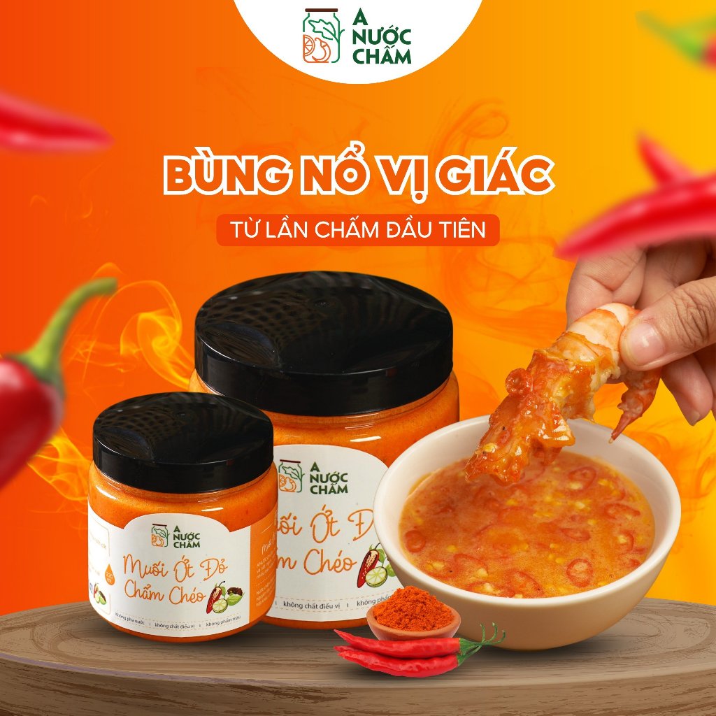 Can Muối Chấm 2.3Kg - chấm thịt nướng, gà ủ muối, hải sản