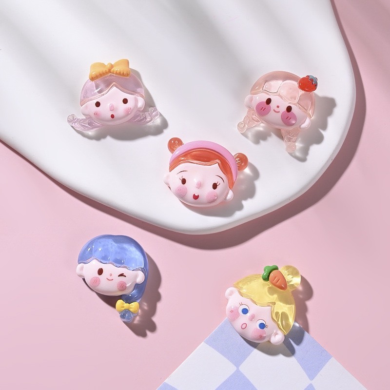 CHARM BÚP BÊ PHA LÊ TRANG TRÍ SIÊU CUTE