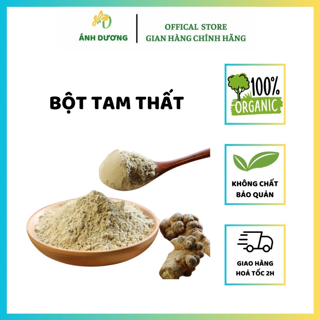 Bột Tam Thất Bắc Hàng Chất Lượng Củ To