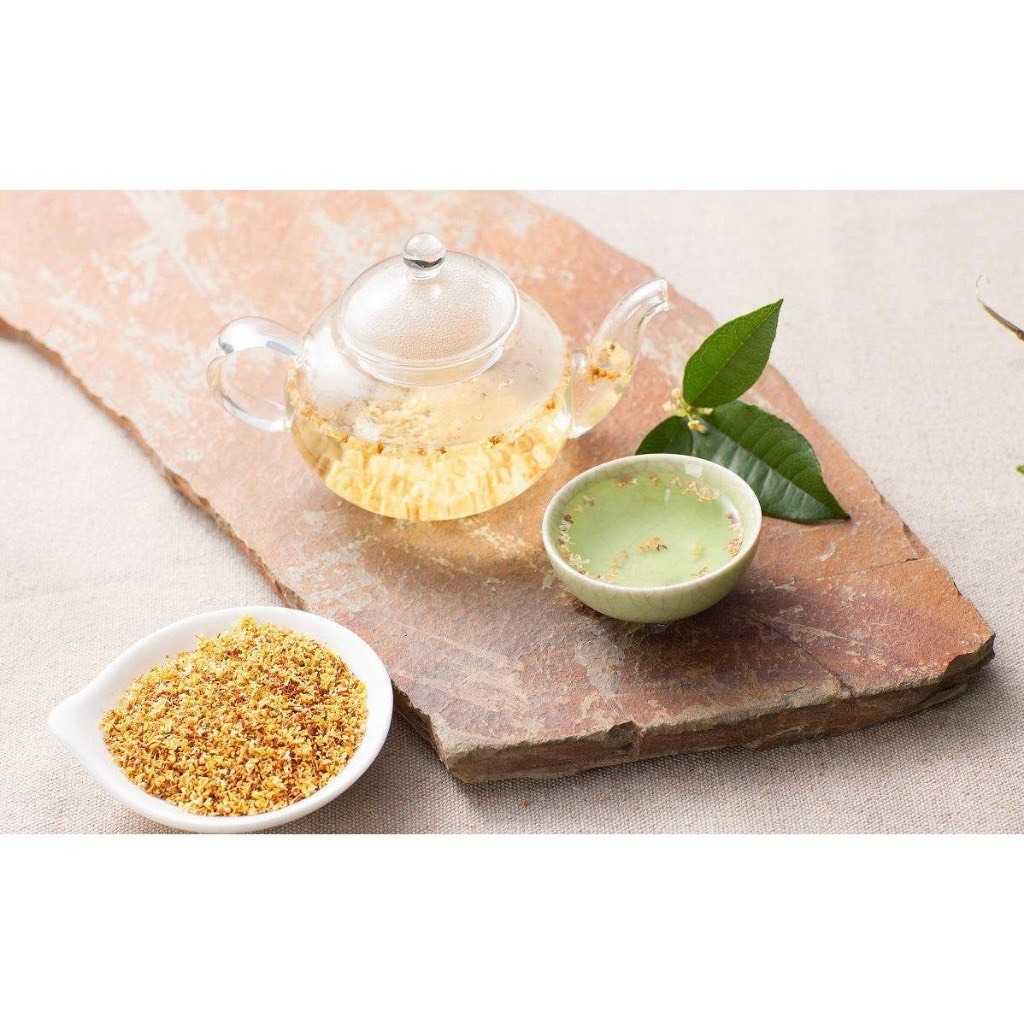 200GR Trà Quế Hoa (Hoa Mộc) Sấy Khô Giúp Làm Đẹp Da, Giảm Stress, Thanh Lọc Giải Nhiệt