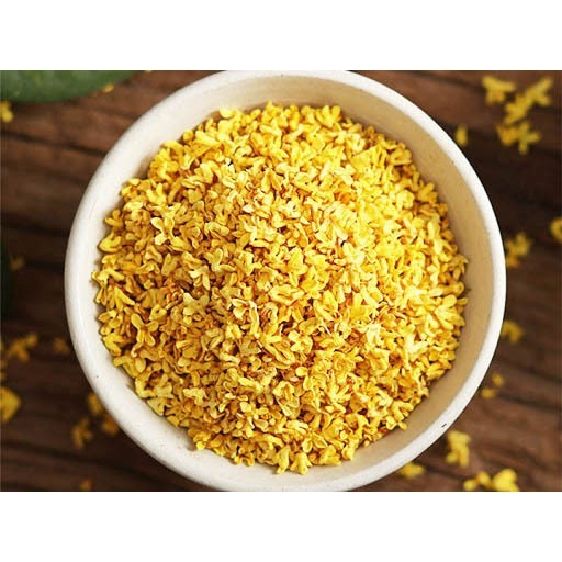 200GR Trà Quế Hoa (Hoa Mộc) Sấy Khô Giúp Làm Đẹp Da, Giảm Stress, Thanh Lọc Giải Nhiệt