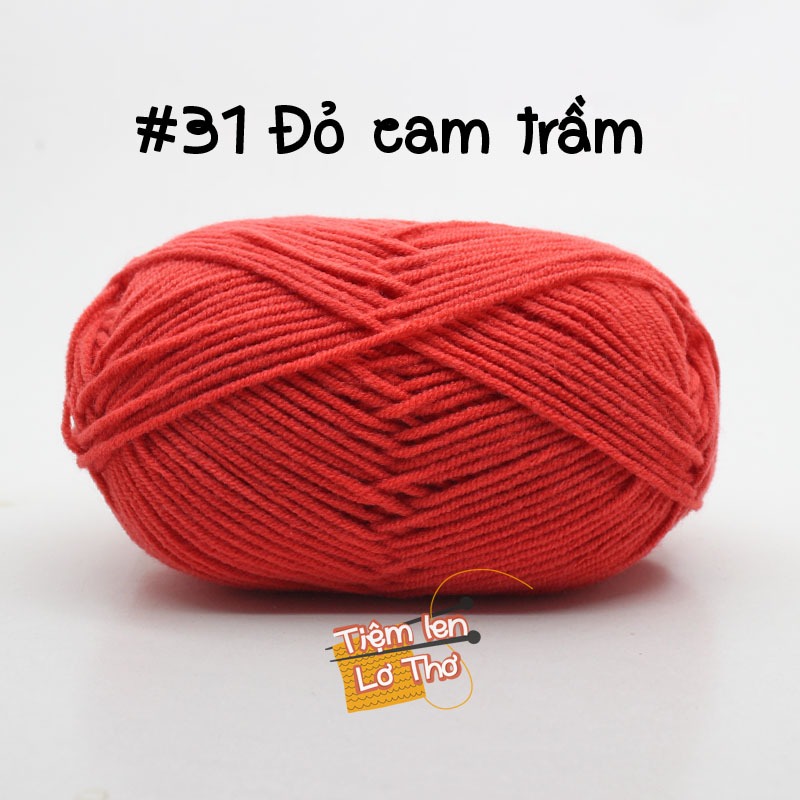 31 Đỏ cam trầm