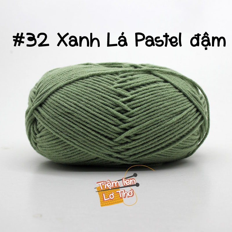 32 Xanh Lá Pastel đậ