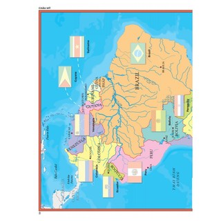 Sách - ATLAS sticker CÁC LÁ CỜ - Hơn 200 Sticker - ndbooks