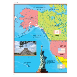 Sách - ATLAS sticker CÁC LÁ CỜ - Hơn 200 Sticker - ndbooks