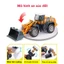 Đồ chơi mô hình xe xúc đất cho bé chất liệu nhựa ABS an toàn, có thể tháo rời các chi tiết,kích thước lớn