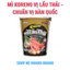 Thùng 24 ly Mì KORENO Lẩu Thái hương vị chua cay - chuẩn vị mì cay 7 cấp độ
