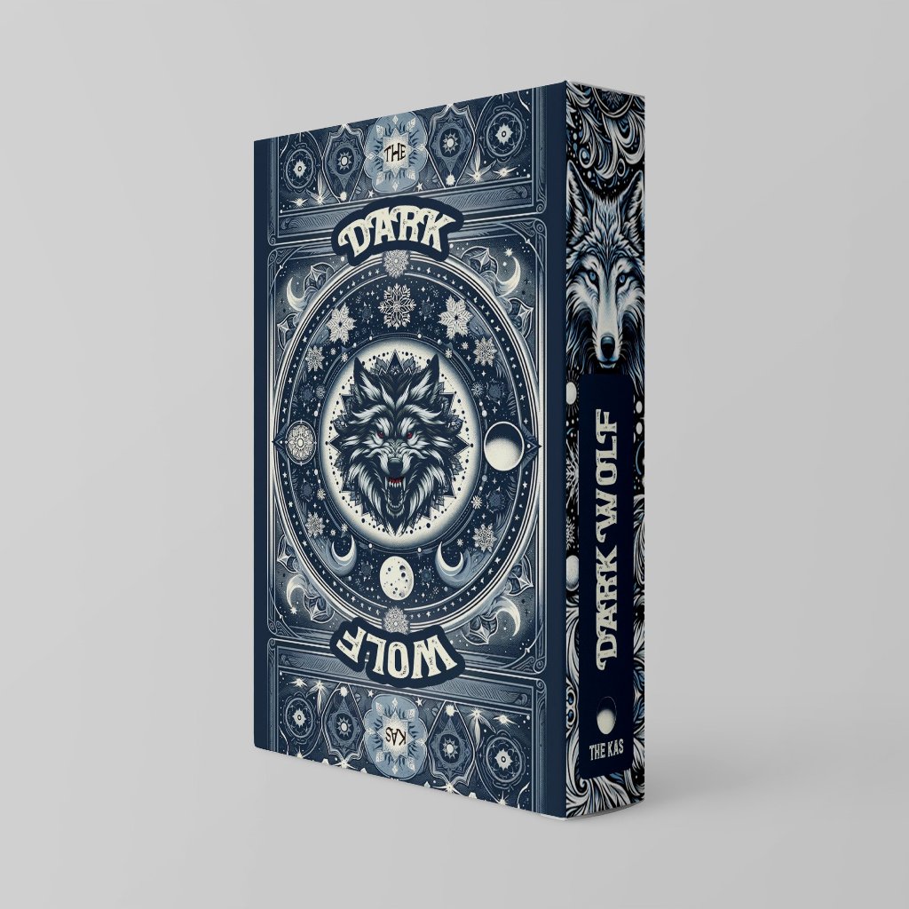 Bộ Bài Ma Sói Tarot Dark Wolf 30 Song Ngữ Lá Bài Dành Cho Mọi Lứa Tuổi, Bộ Bài Ma Sói Đen Tối Việt Hoá