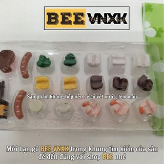 Đồ chơi shopkins chính hãng xuất Nhật - Vỉ 19 chi tiết chủ đề nấu ăn BBQ BEE VNXK