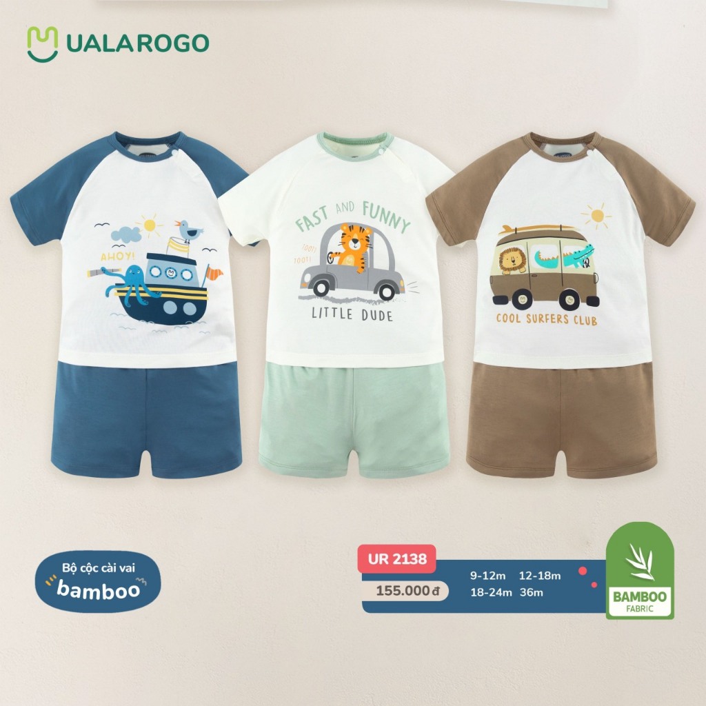 (8,5-19kg, 9-48M) Bộ Cộc Tay Uala UR3851 UR2212 UR2332 UR2381 UR2382 UR2390 UR2191 UR496 UR2160