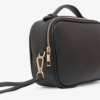 Túi cầm tay nam cao cấp, túi golf nam Fttleather da bò kết hợp đeo chéo và xách tay tiện dụng