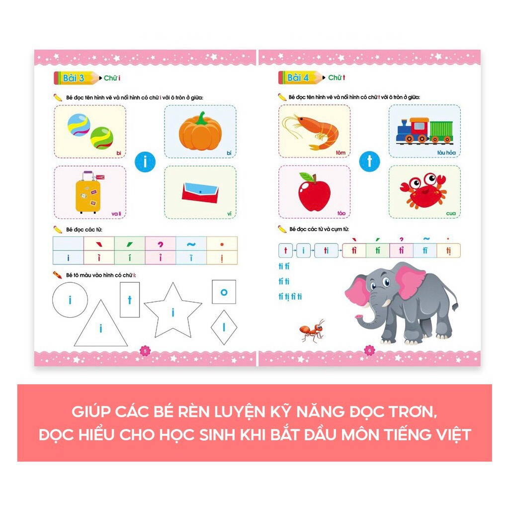 Sách - Luyện Đọc - Hành trang cho bé tự tin vào lớp 1 - Phiên bản mới quét mã QR