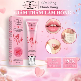 Kem Chống Thâm Môi – Làm Hồng Môi – Nhũ Hoa – Vùng Kín Sexy Pink Aichun Beauty 30g-LUCKY MART