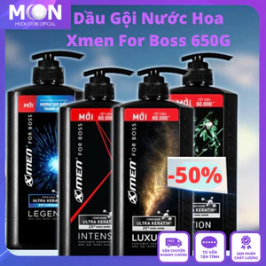 Dầu Gội Sữa Tắm Gội Xmen For Boss Đủ Loại Hương Nước Hoa Đầy Nội Lực, Sạch Sâu Da Đầu, Lưu Hương Lâu Đến 48H