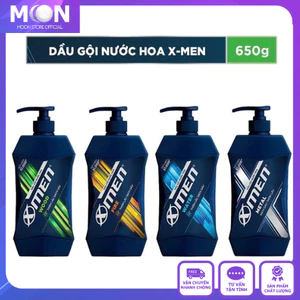 Dầu Gội Tắm Gội Nước Hoa Nam Xmen Cao Cấp Lưu Hương Lâu, Ngăn Ngừa Gàu Giúp Làm Sạch Dưỡng Tóc Chuyên Sâu