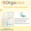 Bọt vệ sinh vùng kín và rửa mông hữu cơ ORGABEBE nội địa Hàn Quốc cho bé trai/gái từ sơ sinh chai 300ml