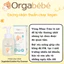 Bọt vệ sinh vùng kín và rửa mông hữu cơ ORGABEBE nội địa Hàn Quốc cho bé trai/gái từ sơ sinh chai 300ml