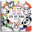 Sách Ehon - Bữa tiệc sắc màu của thú trắng dành cho trẻ 0 đến 6 tuổi